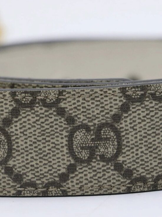 GUCCI GG Marmont 659417 Reversible Thin Belt Size 80/32